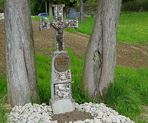 Das Franzosenkreuz in der Ortschaft Bergheim 