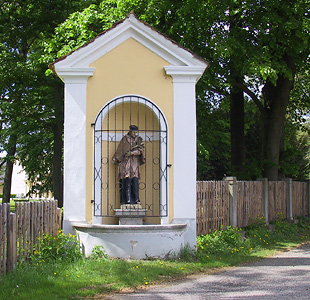 Die Nepomuk Kapelle in Bergheim 