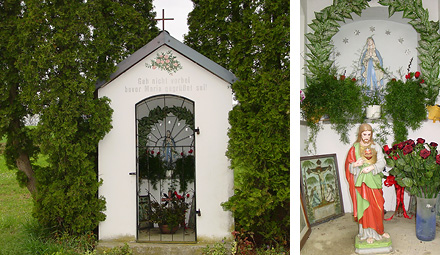 Die Voggerberger Kapelle in Oberwallsee