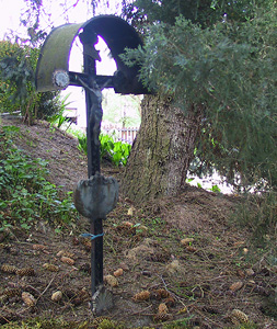 Das Zehetbauern Kreuz in der Ortschaft Weidet