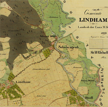 Urmappe 1826, Bezirk Eschlberg, Gemeinde Lindham, Blatt 4
