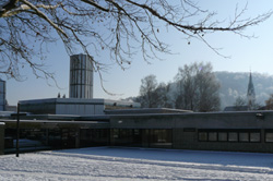 Pfarrkirche von Puchenau im Winter, 2012